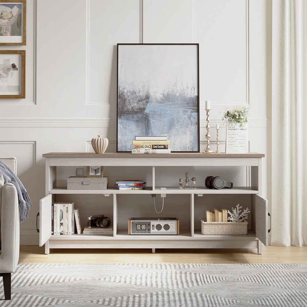 Farmhouse TV Stand for up to 65\