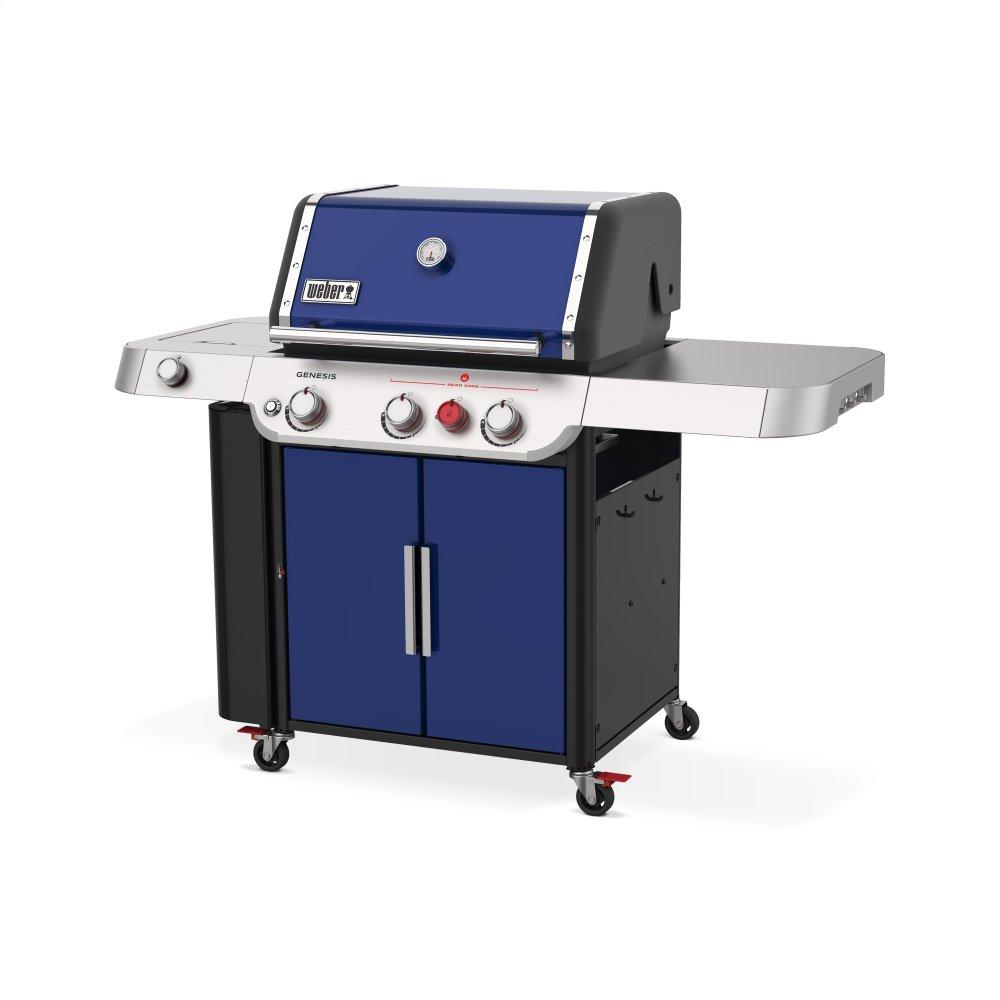 Weber 35480001 Genesis E-335 Gas Grill - Deep Ocean Blue Lp