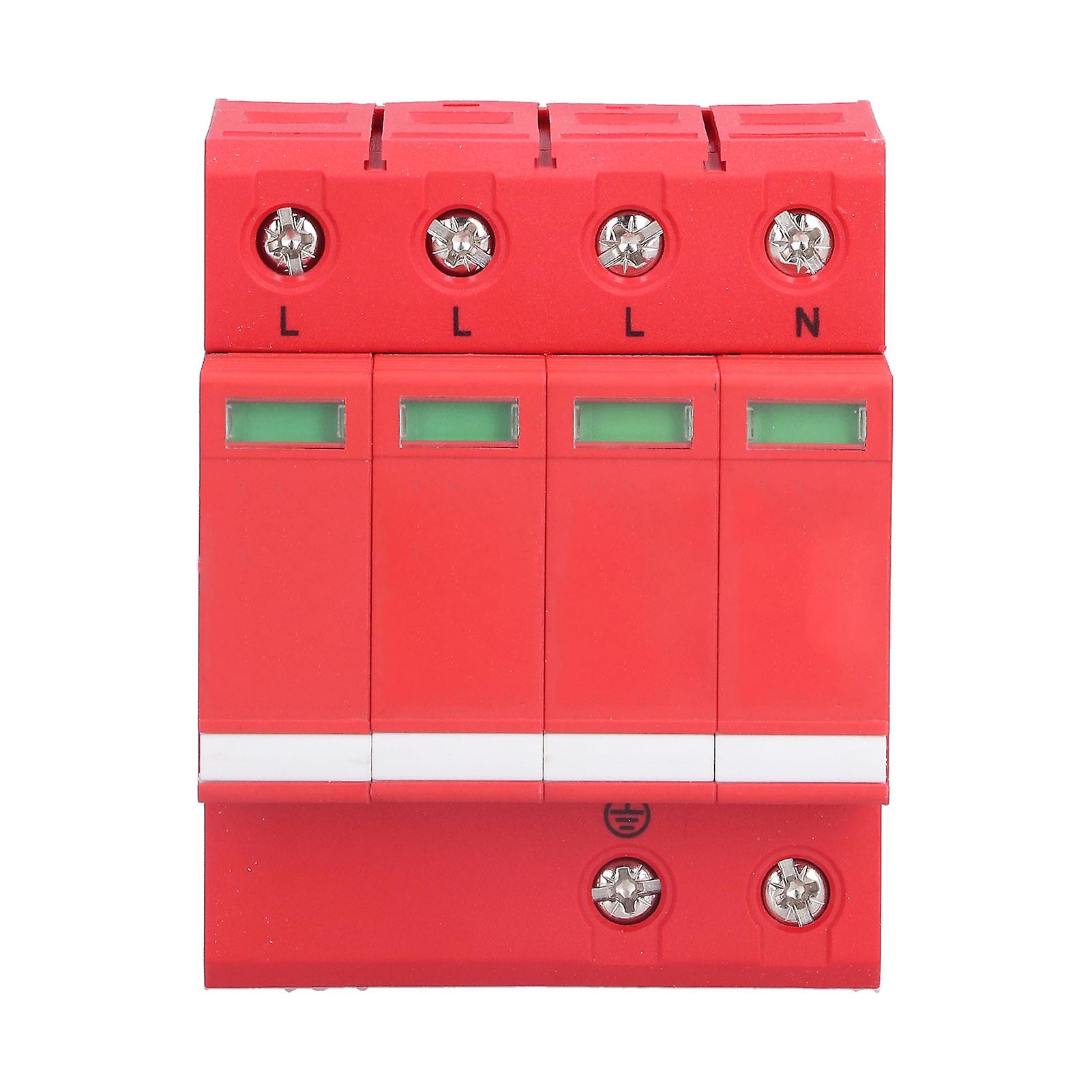 Surge Protective Arrester Device Ptb Din Rail Photovoltaic Distribution Box Protector 220380v100ka