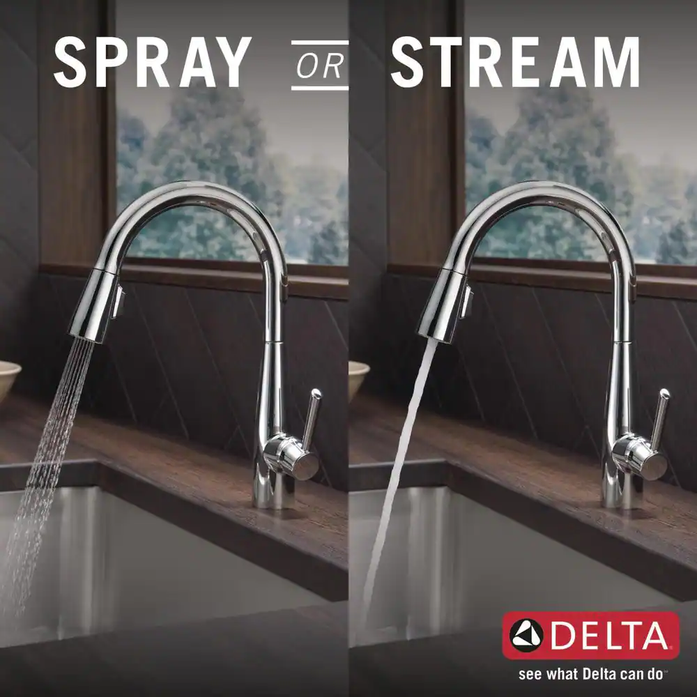 Delta Essa Single-Handle Pull-Down Sprayer Kitchen Faucet