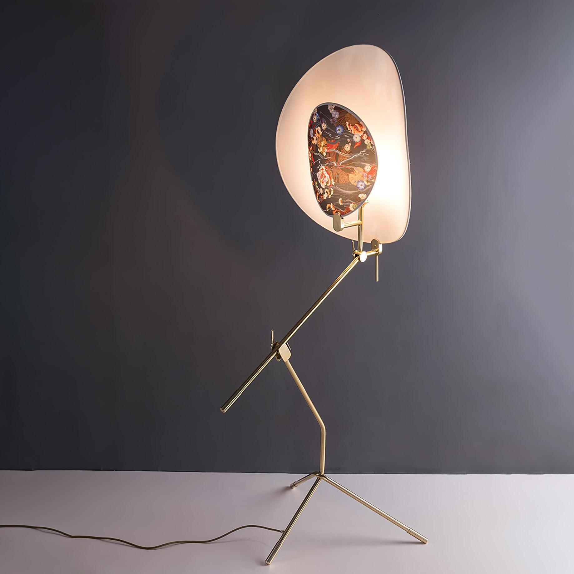 Floral Nocturne Floor Lamp