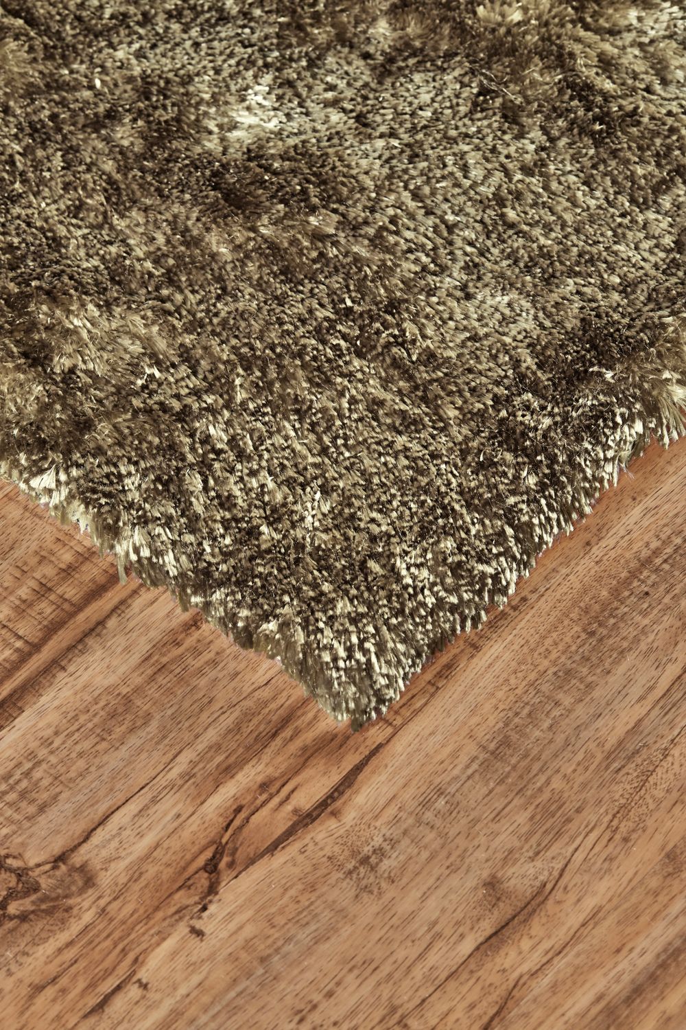 Kelim Hand Tufted Gold Rug by BD Fine