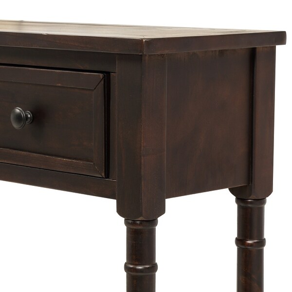 Copper Grove Barregarrow 2-drawer Console Table and Bottom Shelf