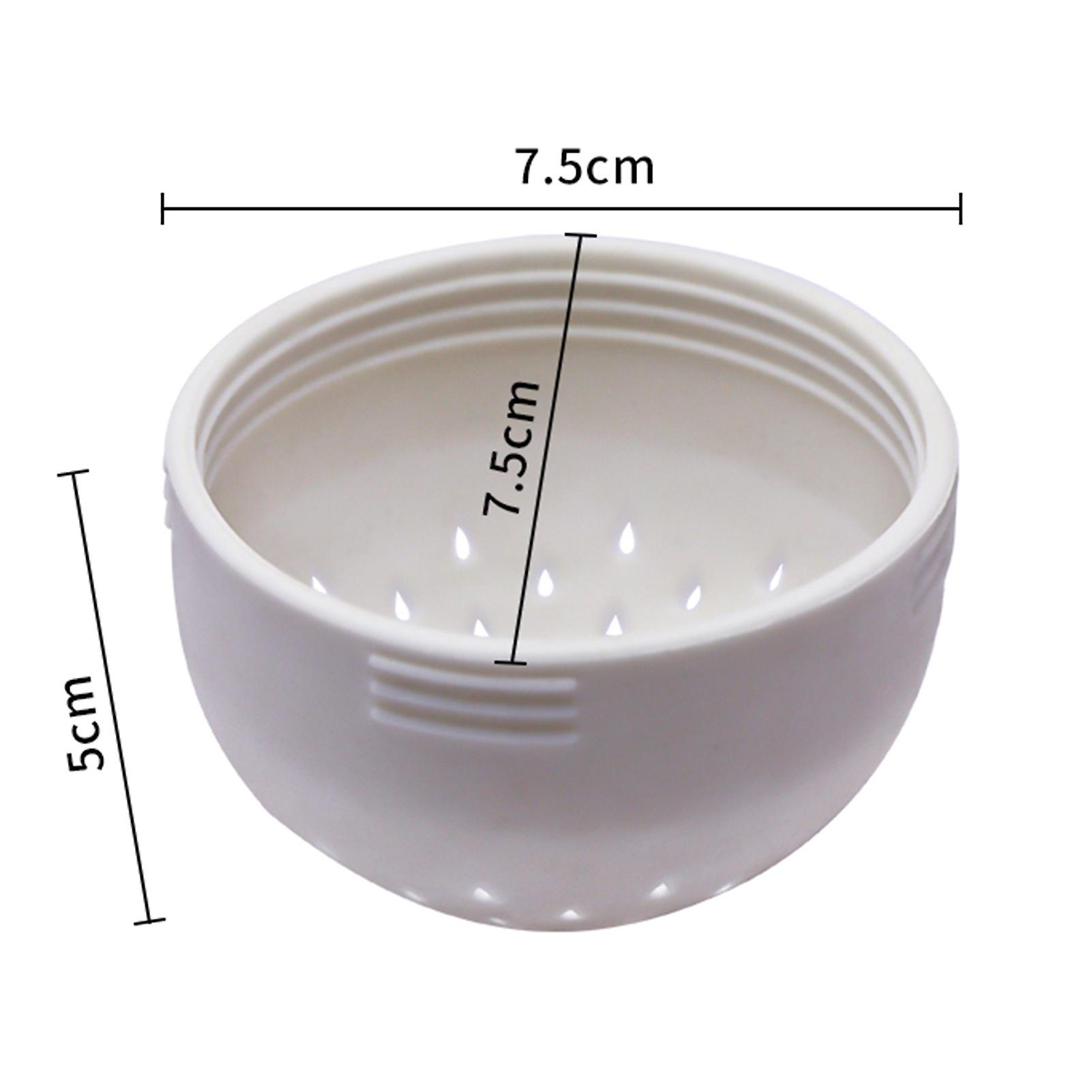 Kitchen Multifunctional Portable Minitype Colander Domestic Use Can Silica Gel Filter Cover Yellow