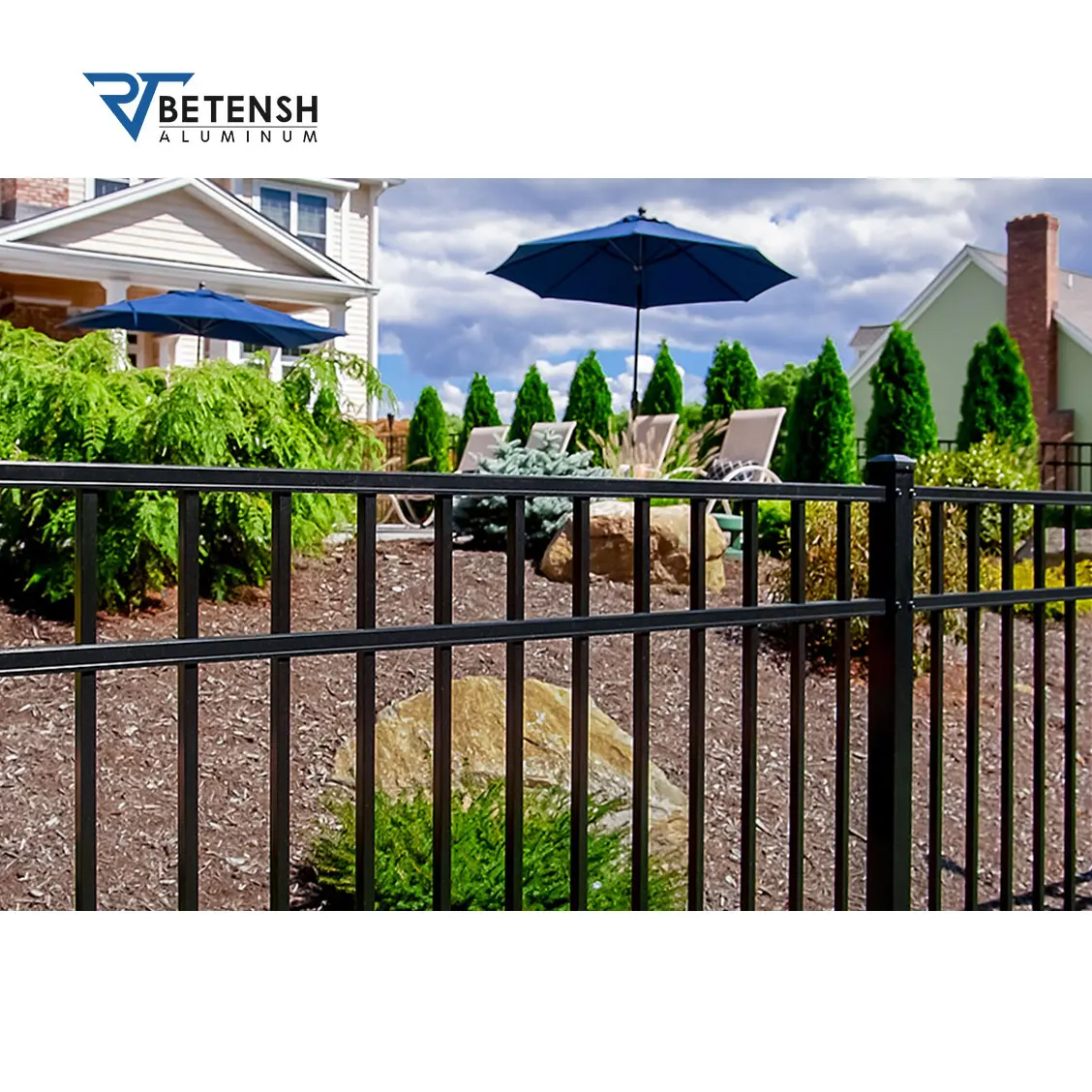 High Quality Factory Supply Garden Aluminum Fence Panel