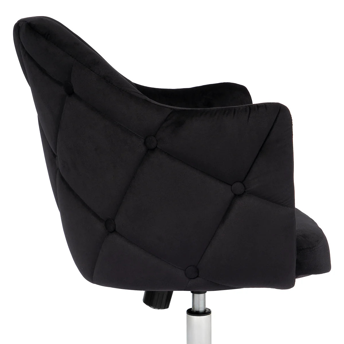 IVFS-IPS206-VBLK | Pearl Tufted Vanity Chair