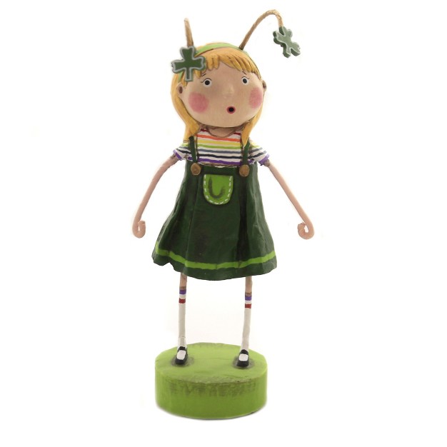 Lori Mitchell Lucky Charms One Figurine 6 5 Inches Irish Saint Patricks Day 12285 Polyresin Green