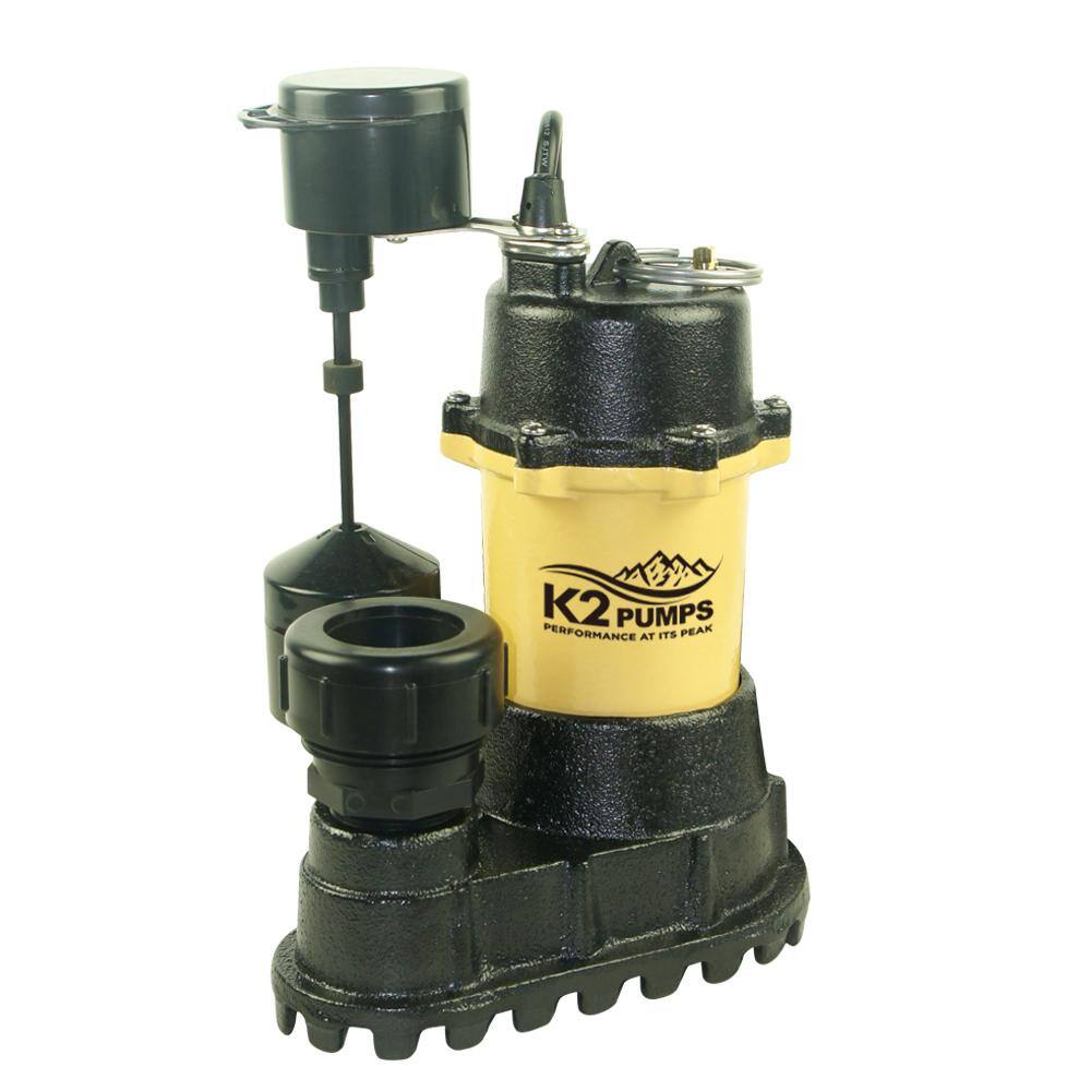 K2 13 HP Submersible Sump Pump with Vertical Switch SPI03303VPK