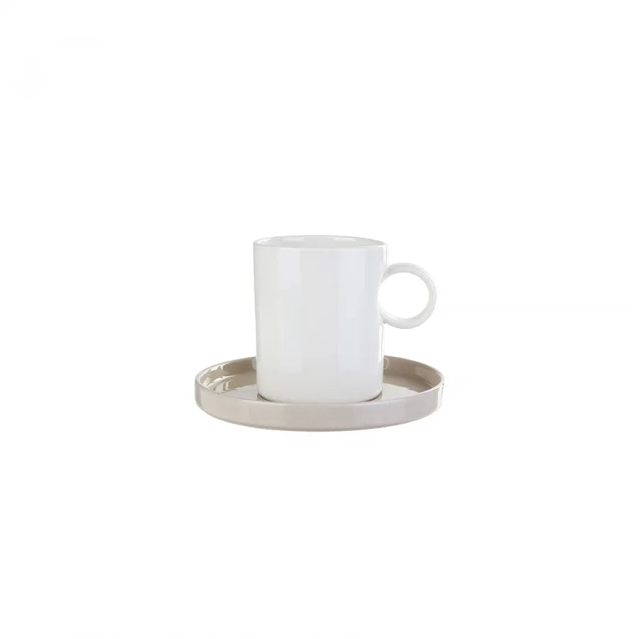 Karaca Hussein Chalayan Poly 28 Pieces 6 Person Porcelain Breakfast/Serving Set 153.03.06.1405