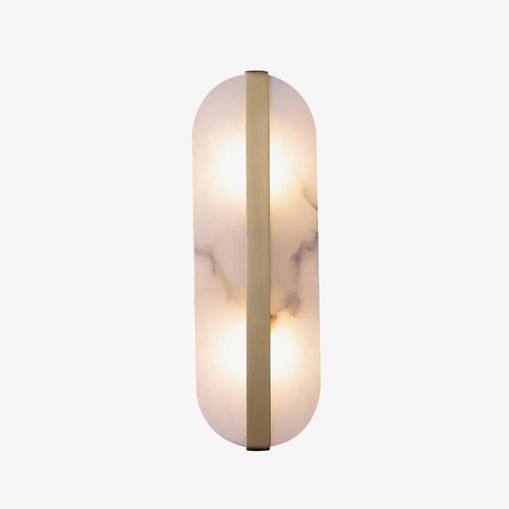 Stone Wall Alabaster LED Sconce