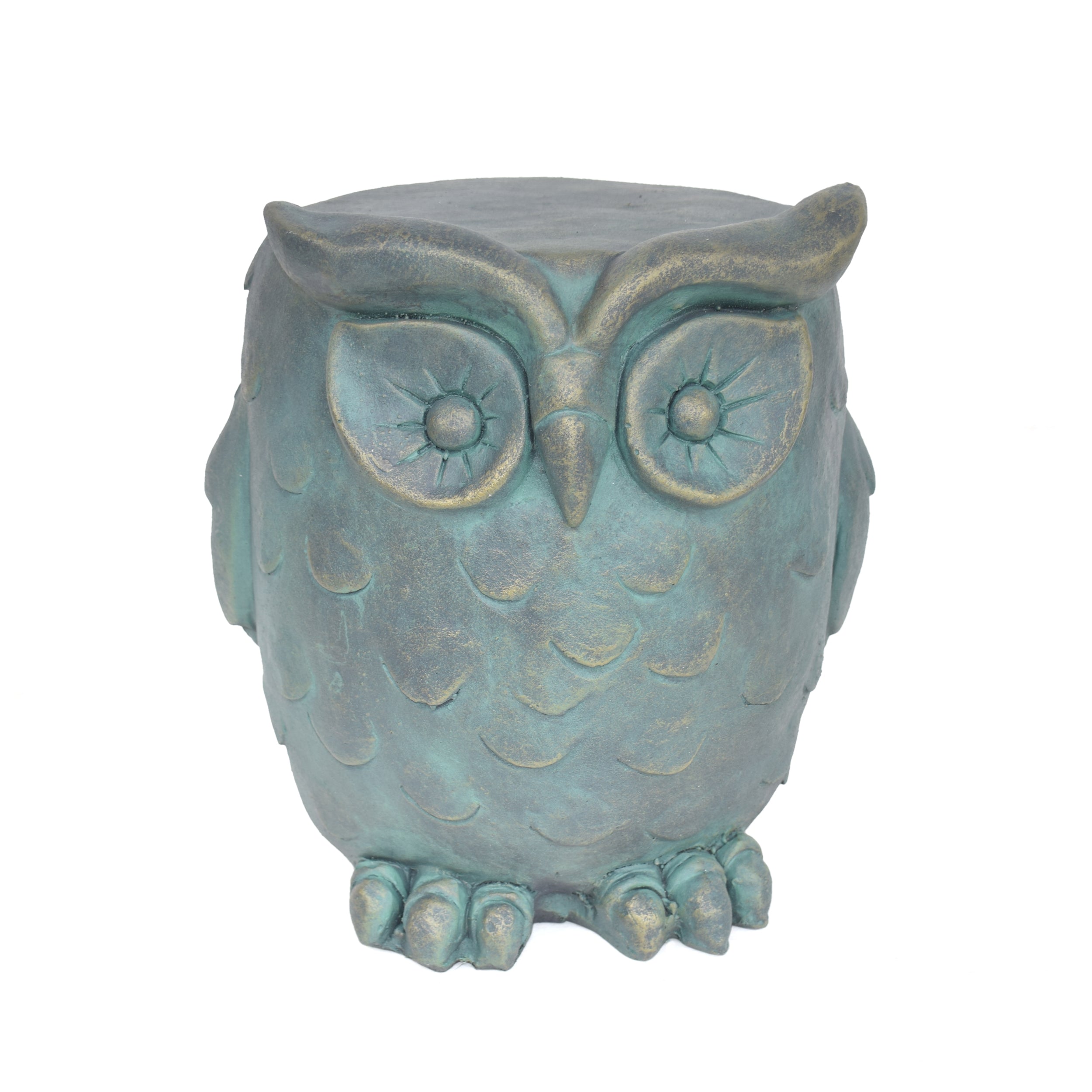 Brock Owl Garden Stool