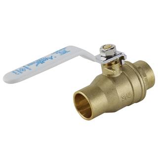 Apollo 34 in. Lead Free Brass SWT x SWT Ball Valve 94ALF20401A