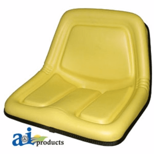 TY15863 Yellow High Back Seat / John Deere Lawn Mowers 130-430