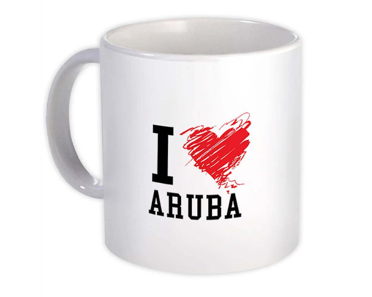 Gift Mug: I Love Aruba Aruba