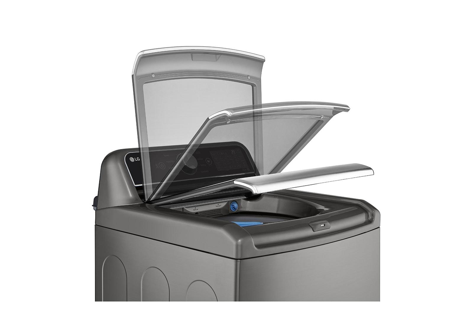 Lg WT7400CV 5.5 Cu.Ft. Mega Capacity Smart Wi-Fi Enabled Top Load Washer With Turbowash3D™ Technology