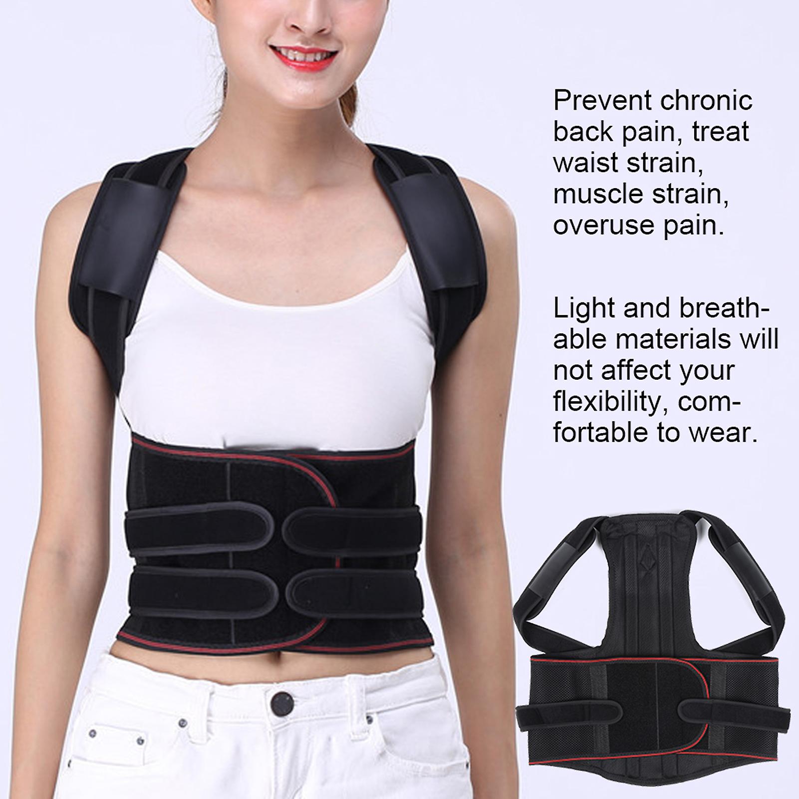 Lumbar Support Fixation Humpback Correction Back Spine Brace For Adult Childrenm