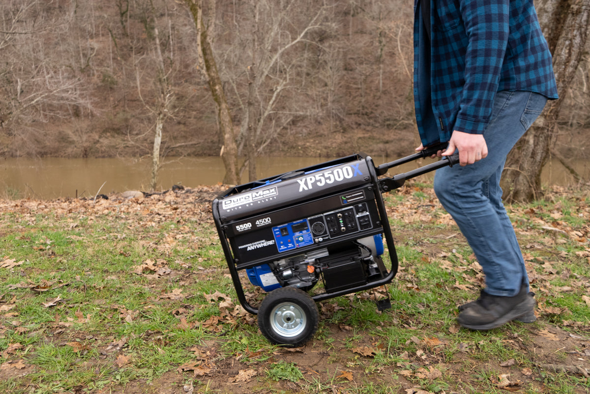 5,500 Watt Gasoline Portable Generator w/ CO Alert