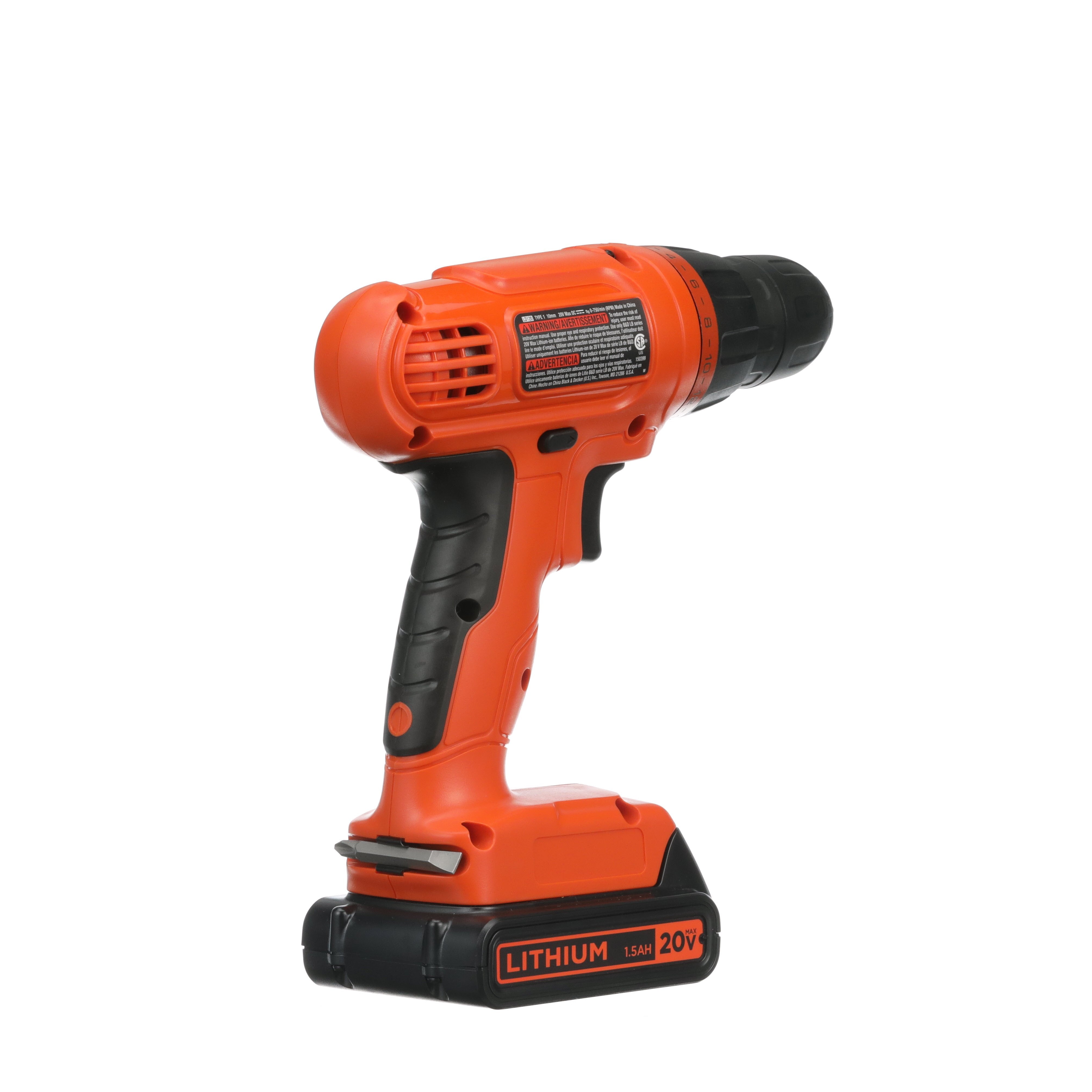 20V MAX* POWERCONNECT™ Cordless Drill Kit + 100 pc. Kit