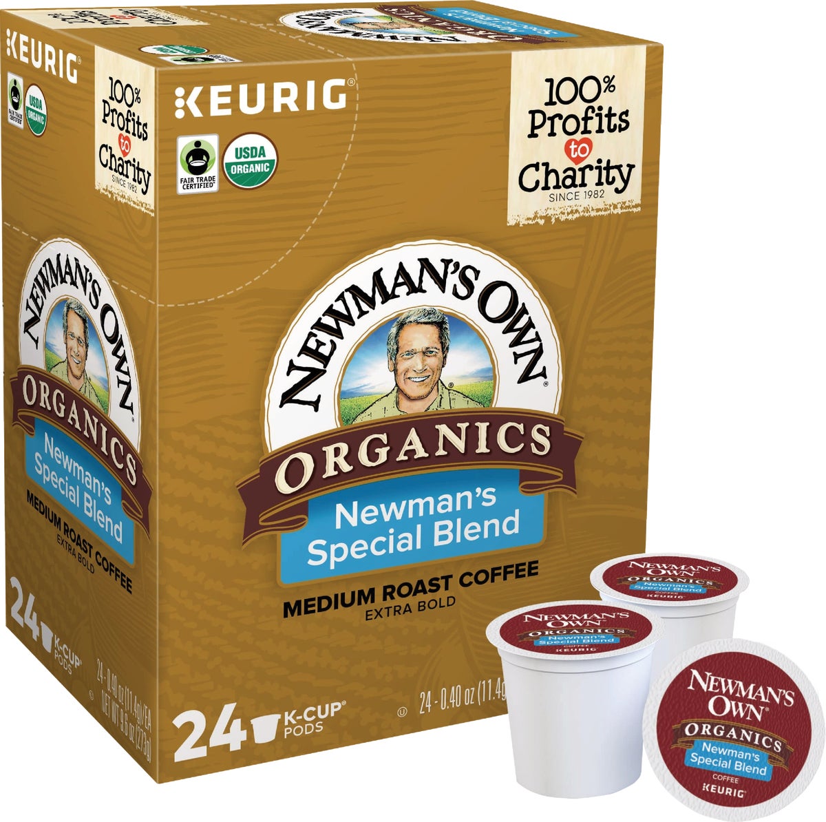 Keurig Newmanand#039s Own Organics Coffee K-Cup Pack