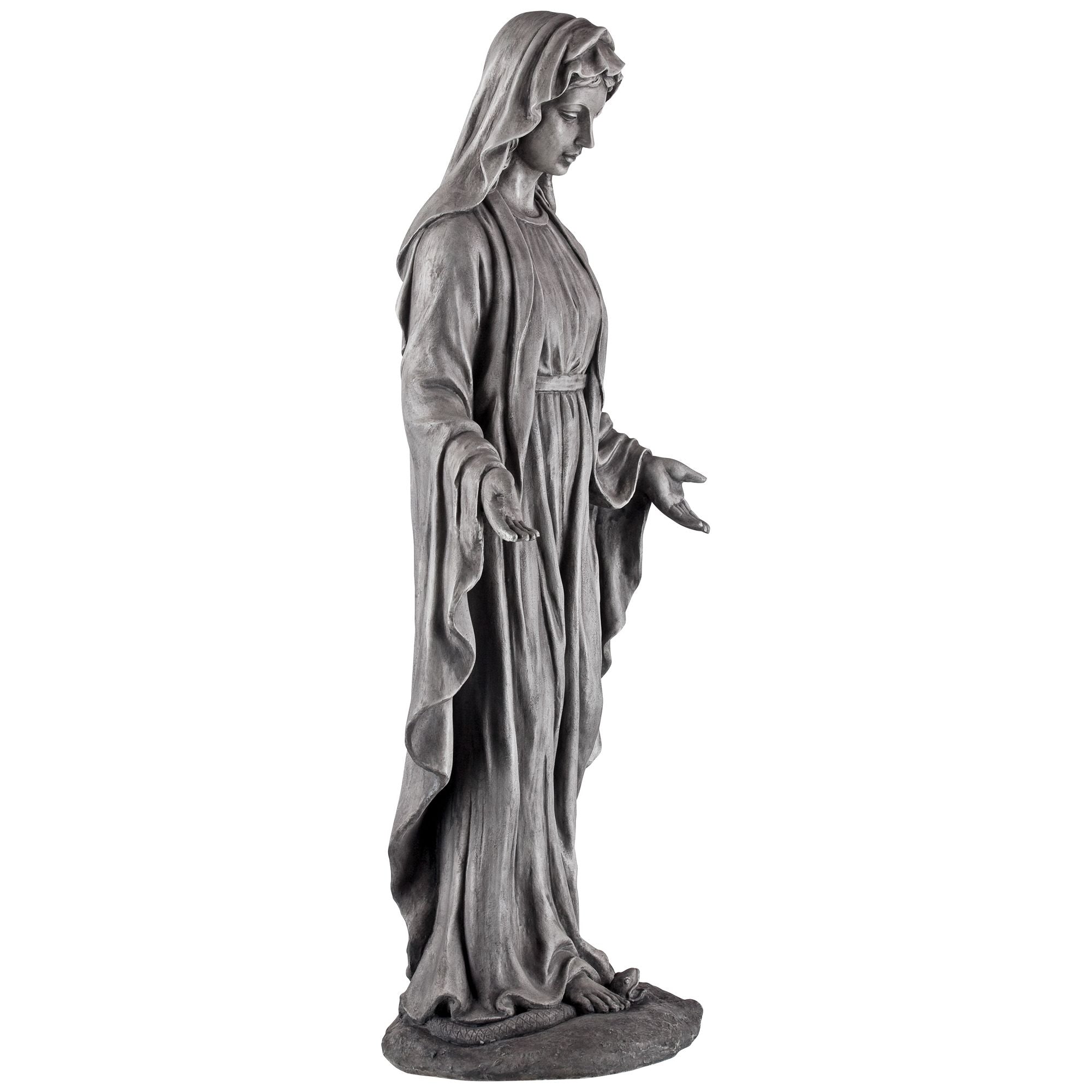 John Timberland Outdoor Statue 29 1/2" High Virgin Mary Sculpture for Yard Garden Patio Deck Home Entryway Hallway