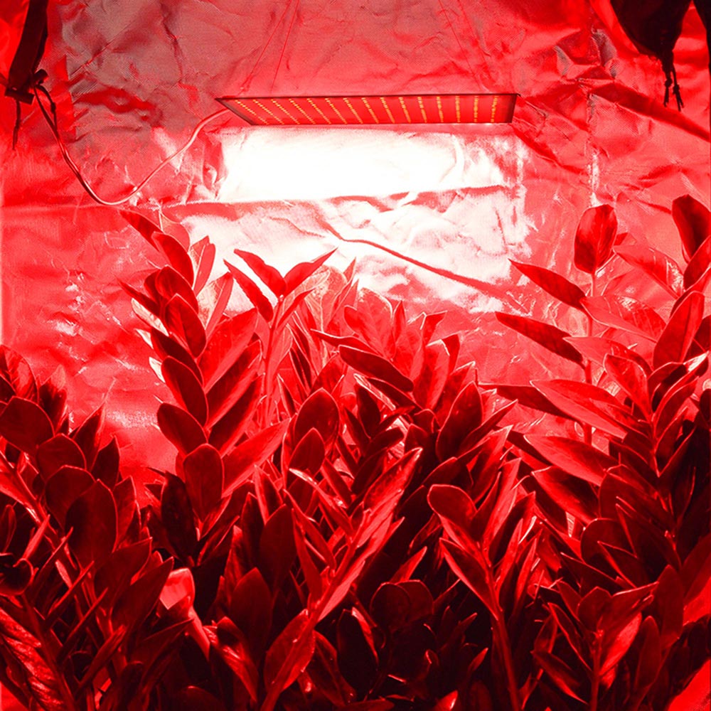 Yescom 225 Red LED Grow Light Indoor Plants Ultrathin Panel