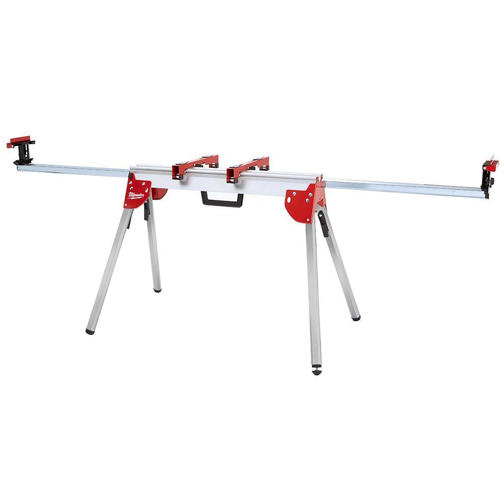 MW 12 in. Sliding Dual Bevel Miter Saw with Folding Miter Saw Stand 6955-20-40-08-0551