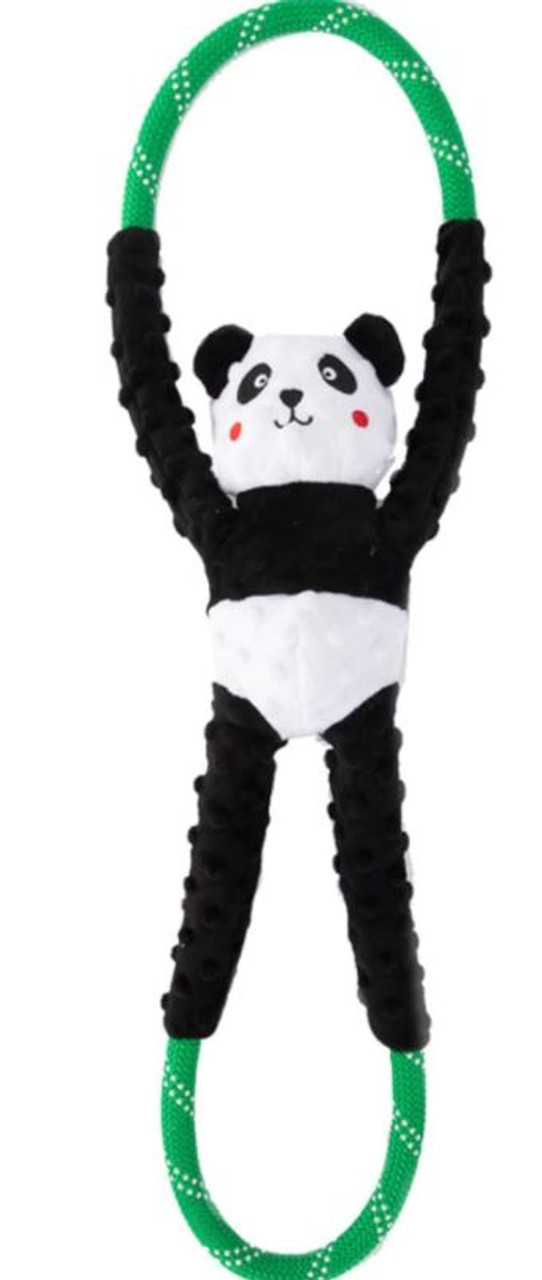 Zippy Paws Panda ReopTugz Dog Toy