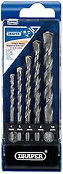 Draper 24909 5 Piece Masonry Drill Set