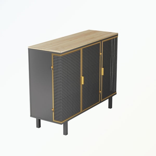 3 Doors Modern Freestanding Sideboard