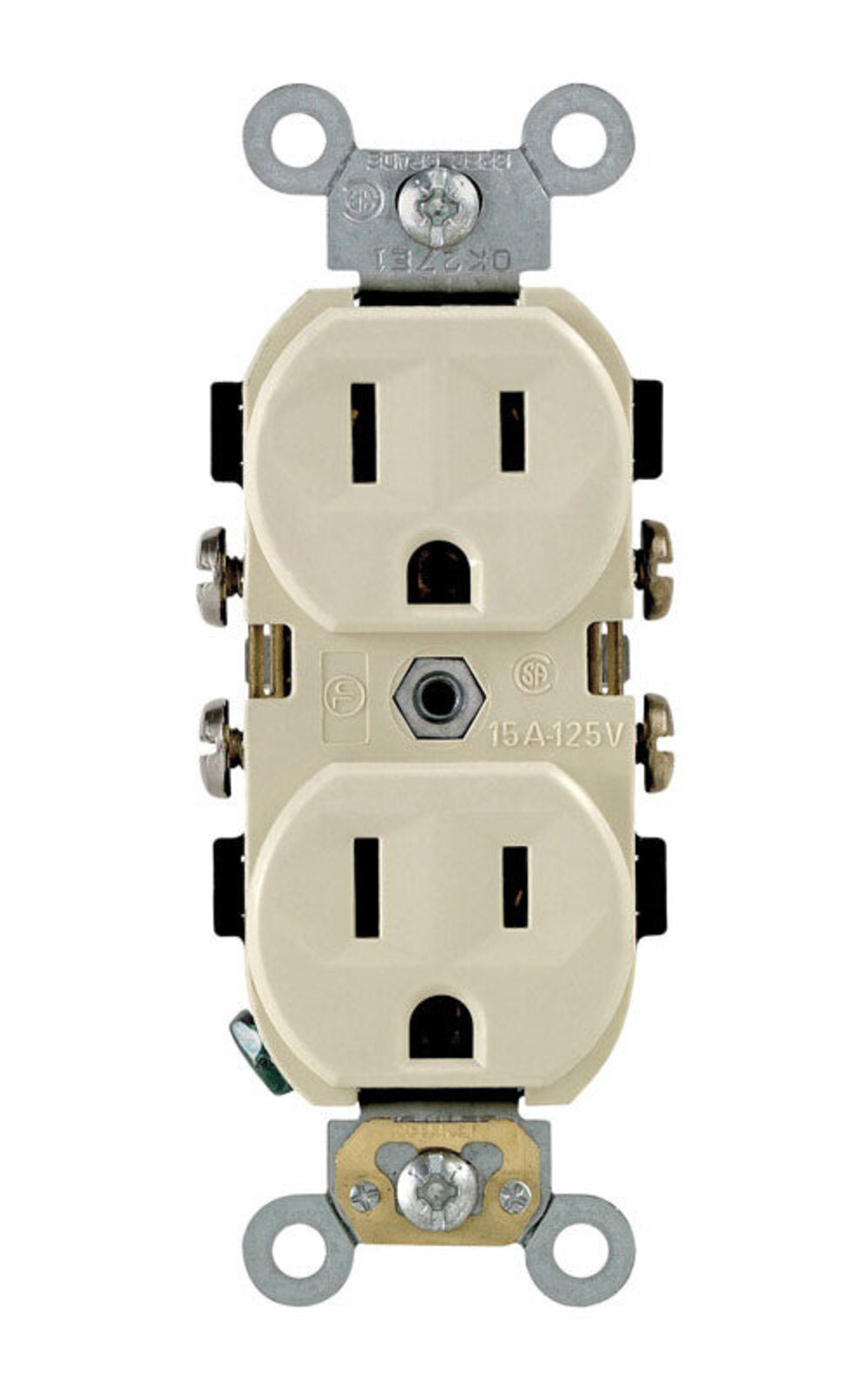 DUPLEX RECEPTACLE IV 15A