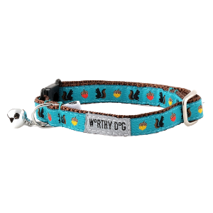 The Worthy Dog Squirrelly Cat Collar