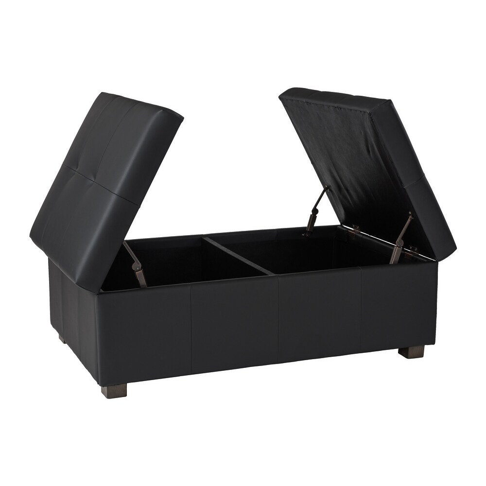 Antonio Deluxe Extra Large Storage Ottoman