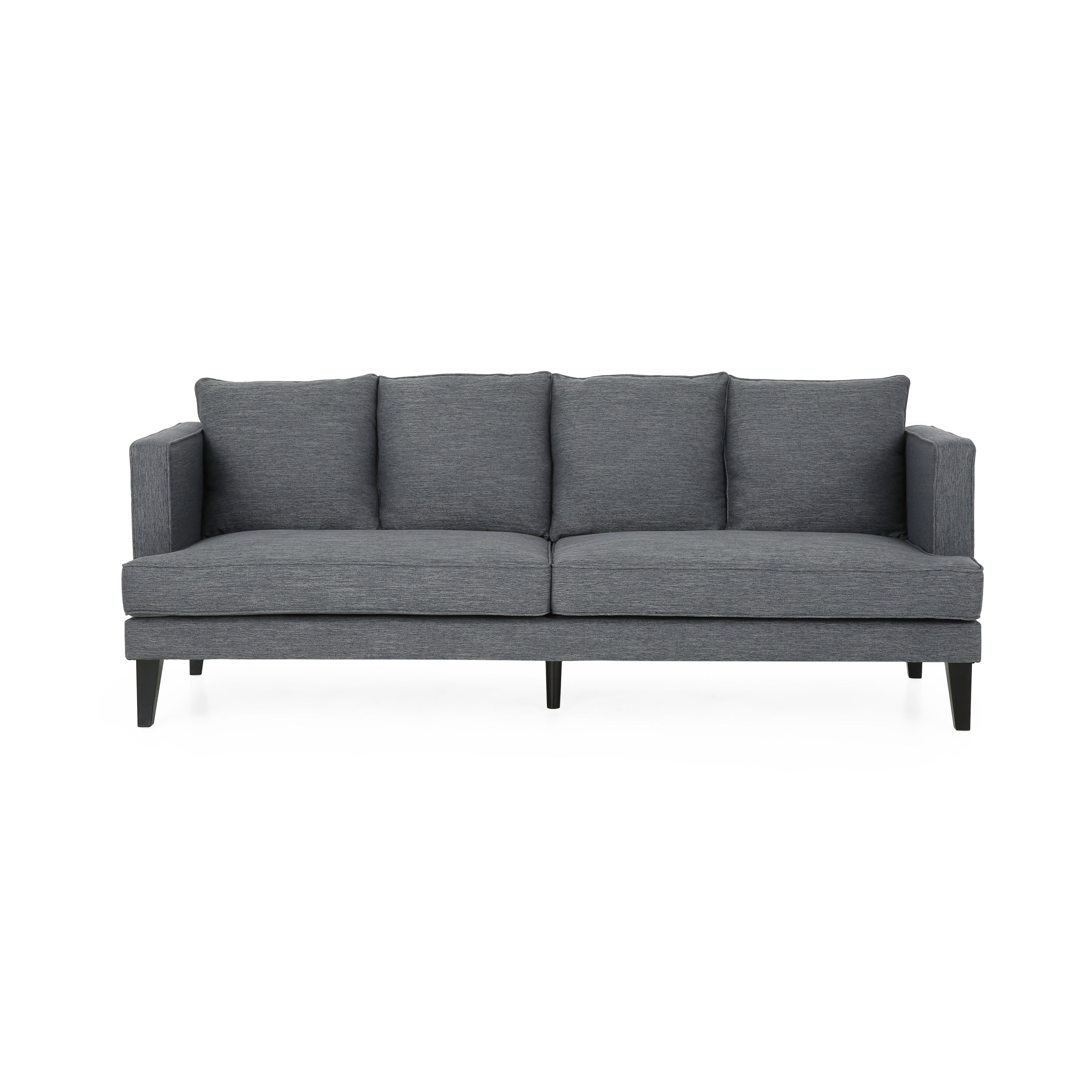 Nimsi Contemporary 3 Seater Fabric Sofa