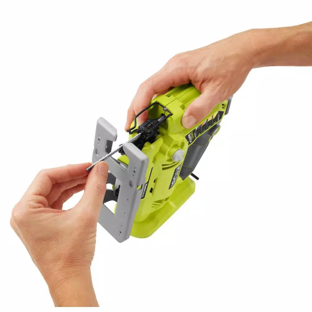 RYOBI 18-Volt ONE+ Lithium-Ion Cordless Orbital Jig Saw and 1/4 Sheet Sander with Dust Bag (Tools Only) and#8211; XDC Depot