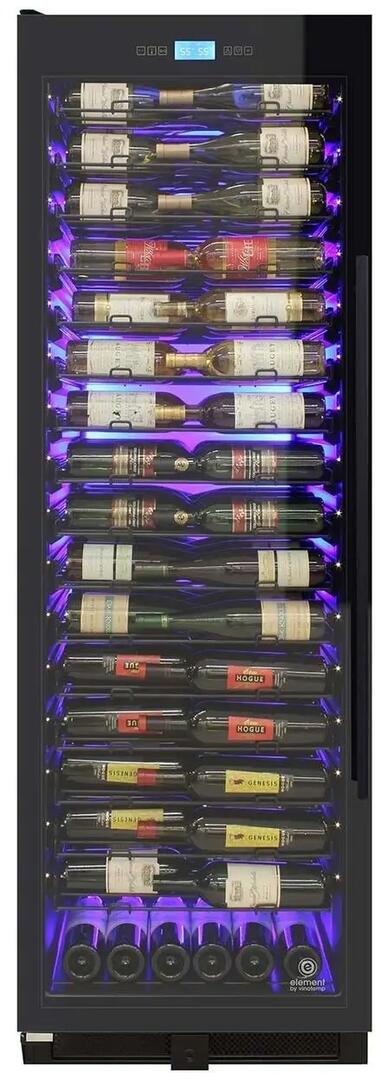 Element by Vinotemp ELWCU10802 24 Inch Black Wine Cooler