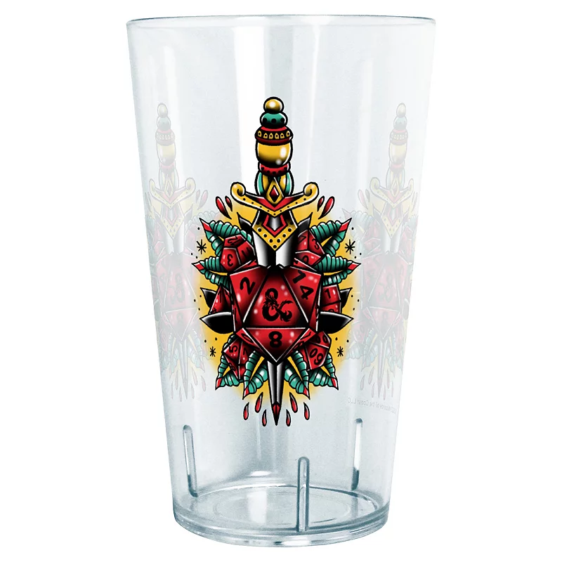 Dungeons and Dragons Dagger And Dice 24-oz. Tritan Tumbler