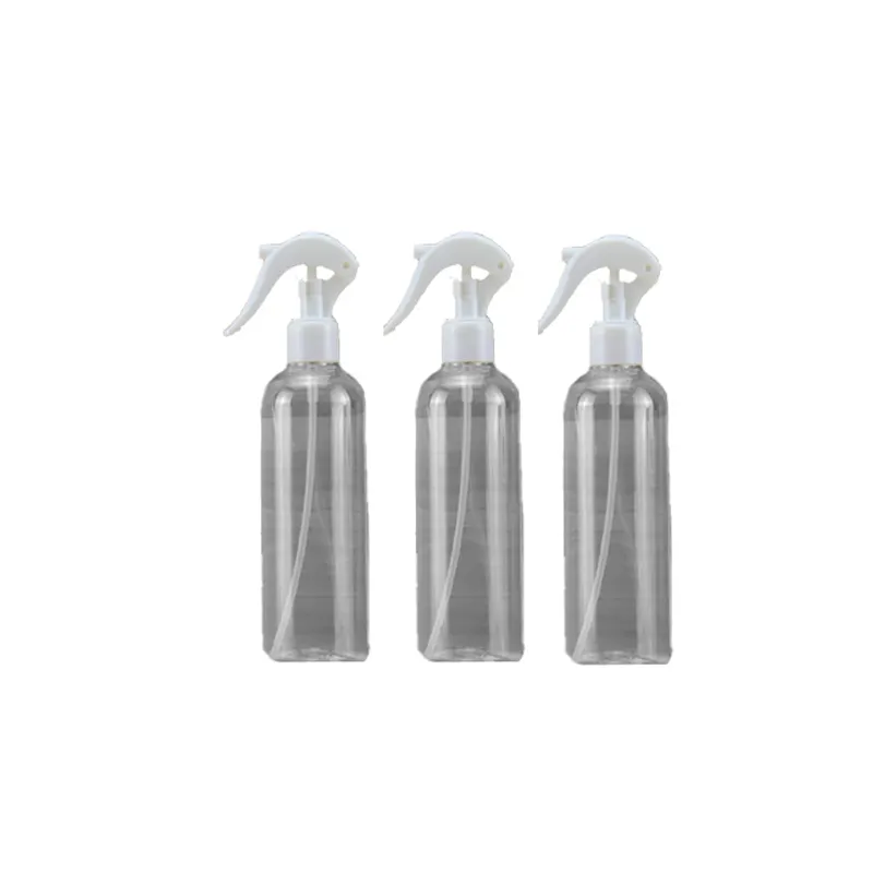 3Pcs 10.55oz Clear Plastic Spray Bottles Small Fine Mist Spray Bottles Refillable Empty Fine Mist Spray Bottle