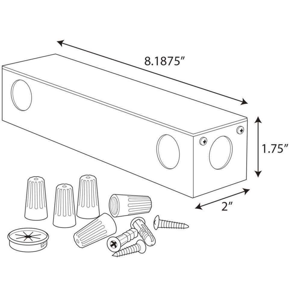 Progress Lighting Hide-a-Lite LED Tape 24-Volt Power Supply 25-Watt Dimmable Driver P700020-031