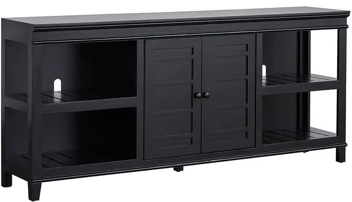 Reagan Raven Black 72 TV Stand