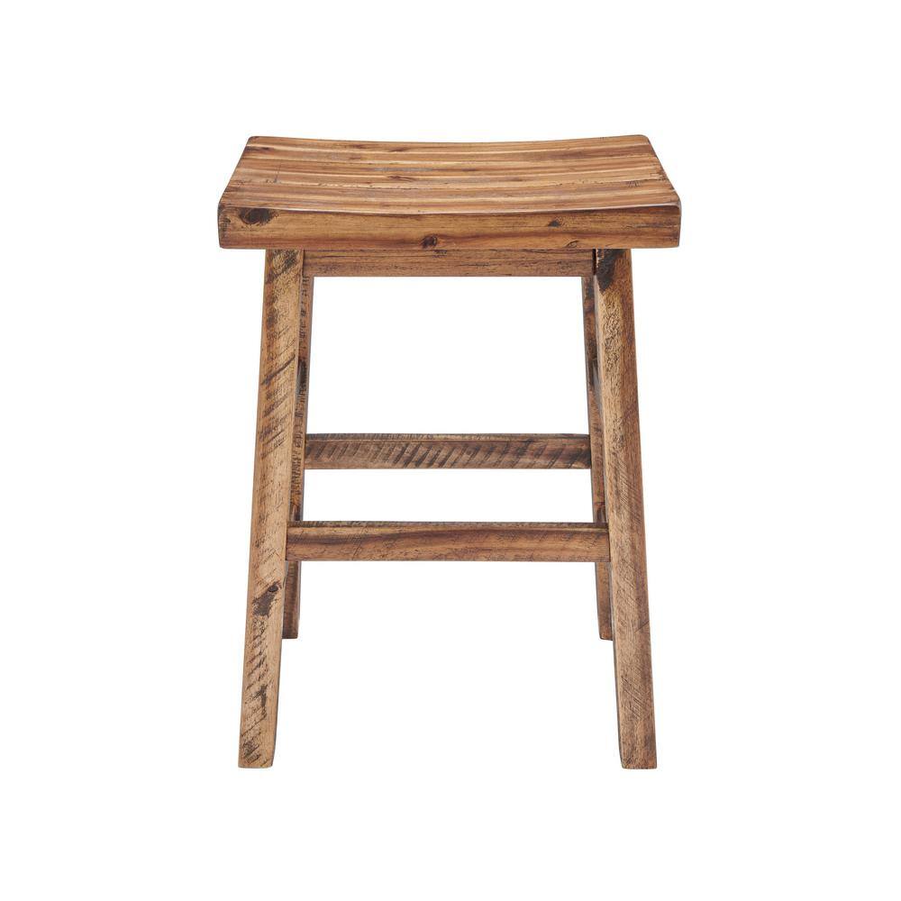 Alaterre Furniture Durango 26H Industrial Wood Counter-Height Stool ANDU2174