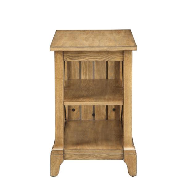 Acme Furniture Hiroko Oak Side Table