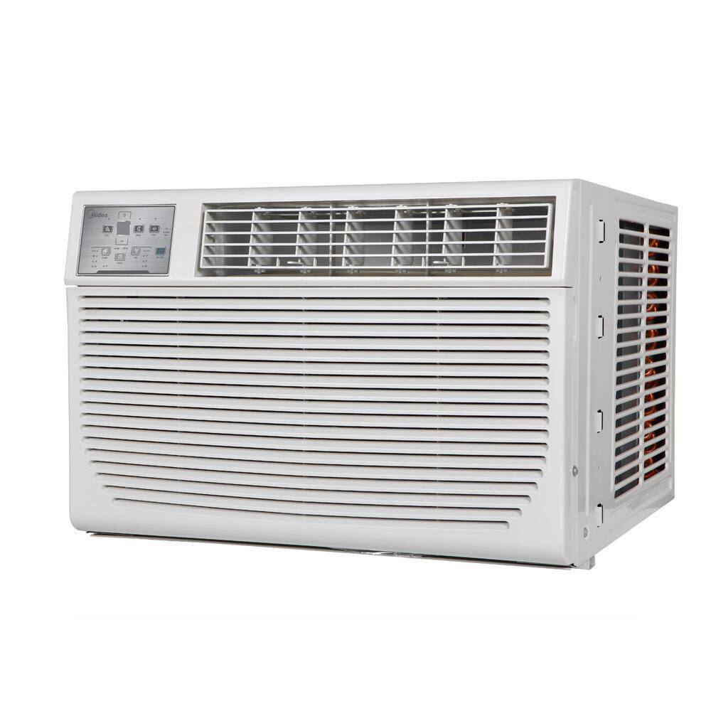 Midea 8000 BTU 115-Volt Window Air Conditioner Cool Only With Remote in White MWB08CW71