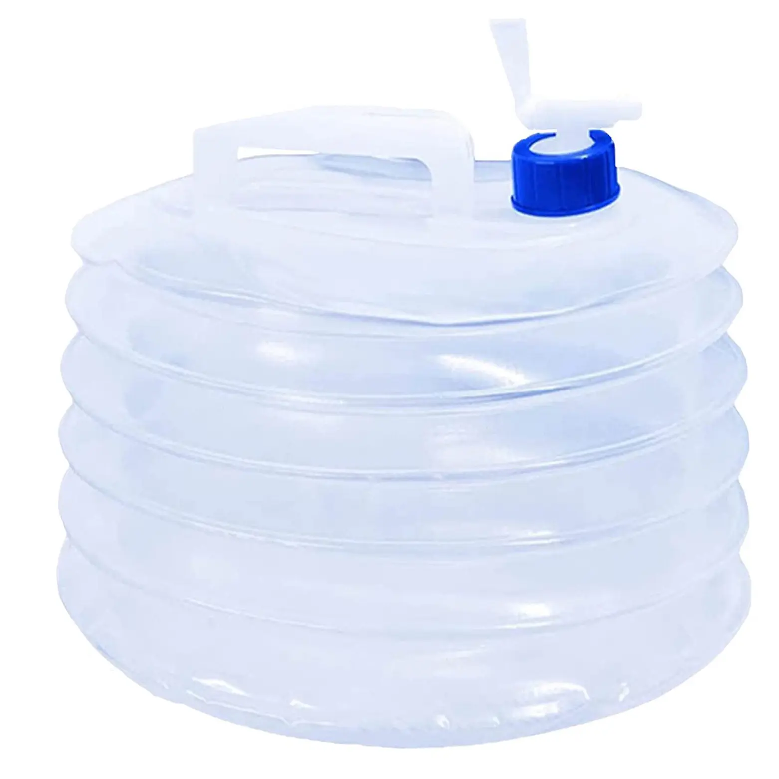 Water container with Tap Collapsible Water Container 5L 10L 15L for Camping Hiking Climbing or Other Travel Outdoor Activities