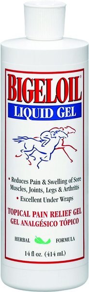 Absorbine Bigeloil Sore Muscle and Joint Pain Relief Horse Liniment Gel