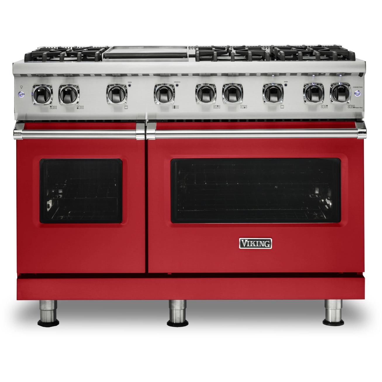 Viking 48-inch Freestanding Gas Range with VariSimmer VGR548-6GSMLP