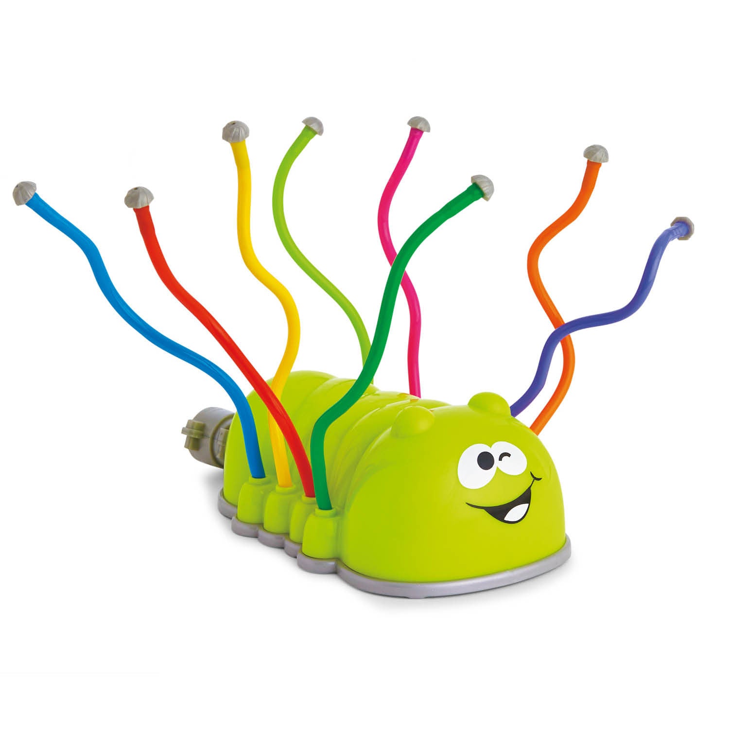 Kidoozie Crazy Caterpillar Sprinkler with 8 Colorful Legs - Outdoor Water Toy for Children 3 years and older