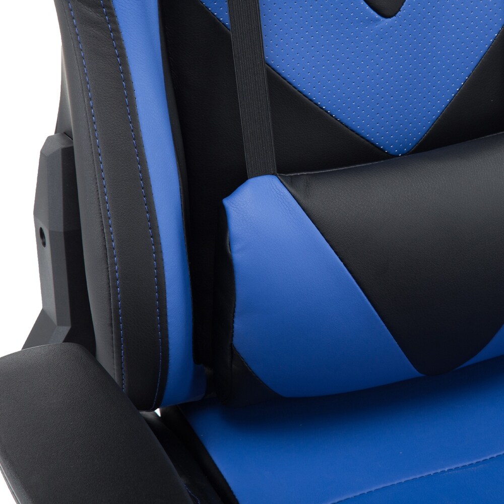 PC Gaming Chair Large Size High Back  Ergonomic PU Leather Office Chair  Executive Chair Lumbar Support with Adjustable Armrests