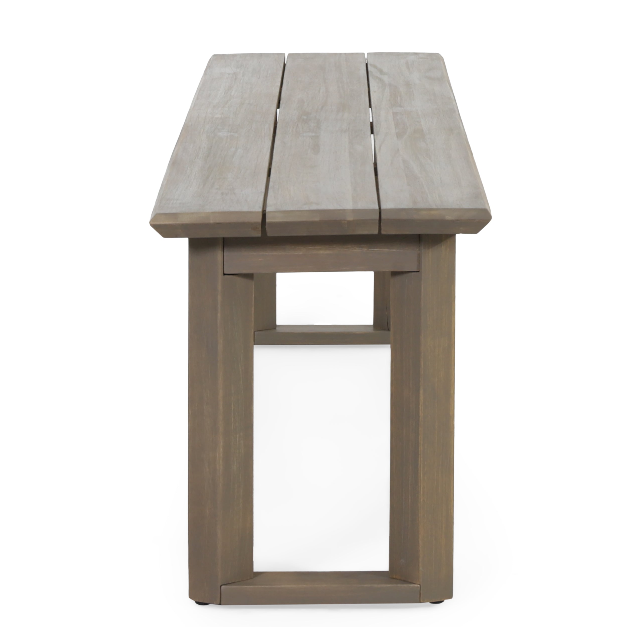 Conifer Outdoor Acacia Wood Dining Bench