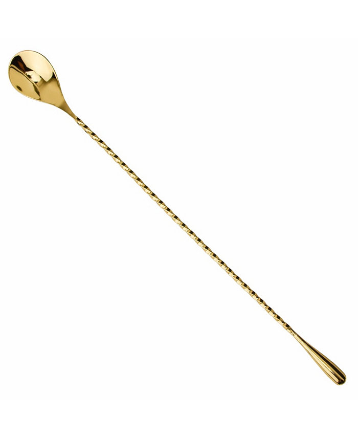 Prince of Scots 24K Gold-Plate Tear Drop Bar Spoon