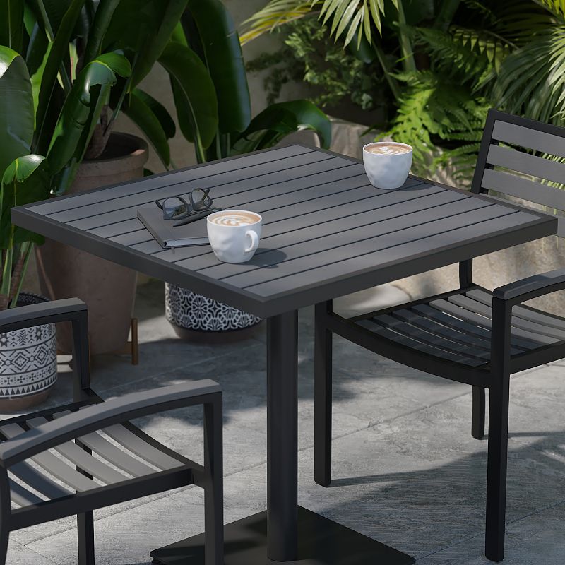 Flash Furniture Lark Outdoor Patio Bistro 30 Dining Table